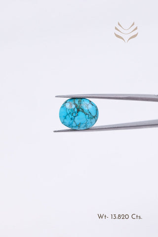 Light-Coded Turquoise - 13.82 Ct