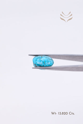 Light-Coded Turquoise - 13.82 Ct