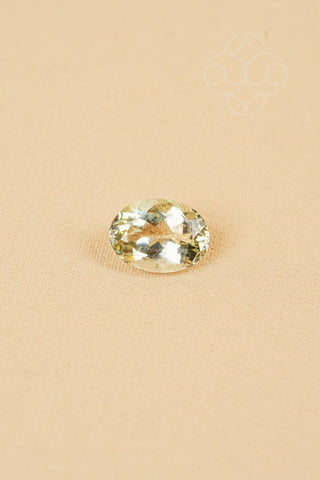 Light-Coded Green Amethyst - 5.88 Ct