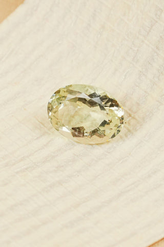 Light-Coded Green Amethyst - 5.88 Ct