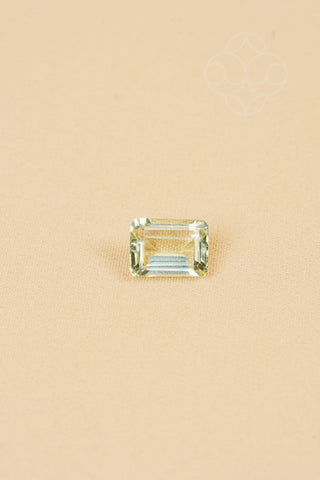 Light-Coded Green Amethyst - 6.37 Ct