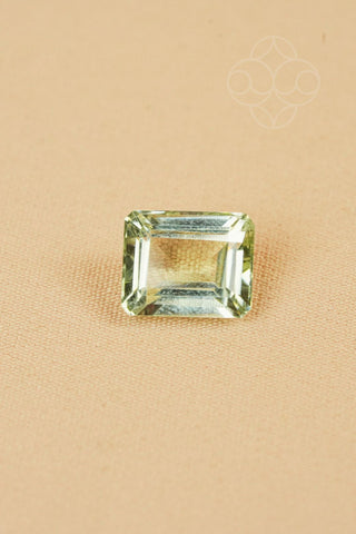 Light-Coded Green Amethyst - 6.44 Ct