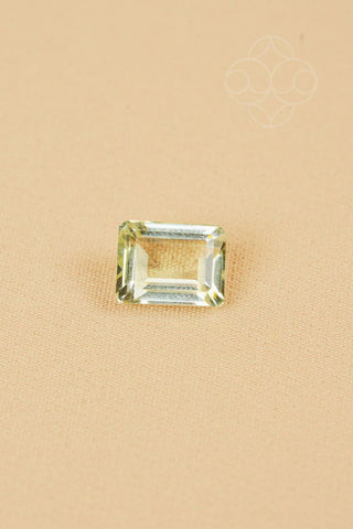 Light-Coded Green Amethyst - 6.30 Ct