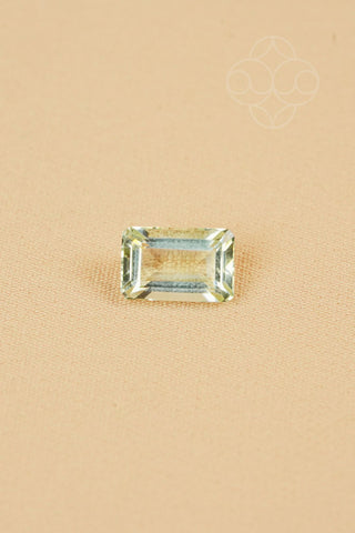 Light-Coded Green Amethyst - 4.35 Ct