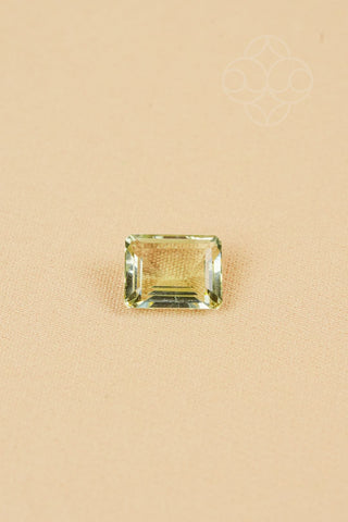 Light-Coded Green Amethyst - 6.03 Ct