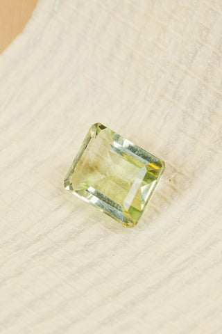 Light-Coded Green Amethyst - 6.03 Ct