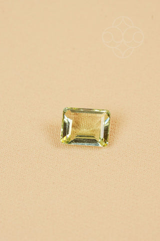 Light-Coded Green Amethyst - 5.30 Ct