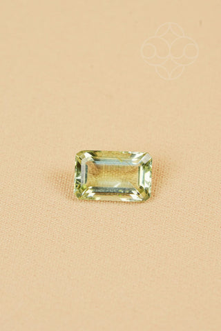 Light-Coded Green Amethyst - 5.56 Ct