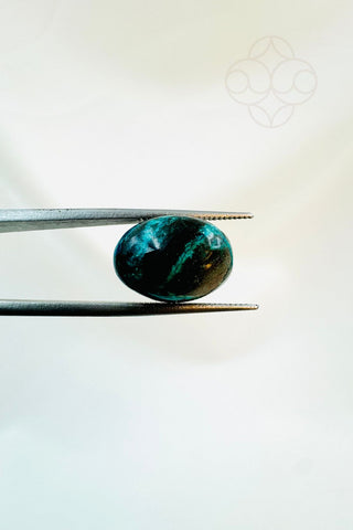 Light-Coded Chrysocolla - 6.14 Ct