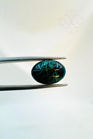 Light-Coded Chrysocolla - 6.33 Ct