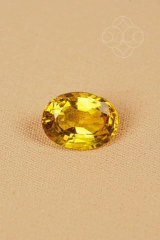 Light-Coded Citrine - 5.81 Ct