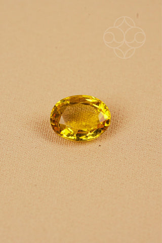 Light-Coded Citrine - 5.15 Ct