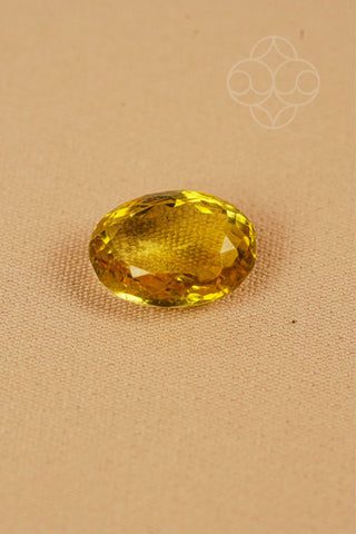 Light-Coded Citrine- 6.60 Ct