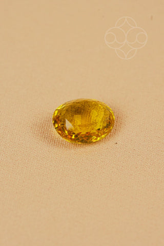 Light-Coded Citrine- 6.57 Ct