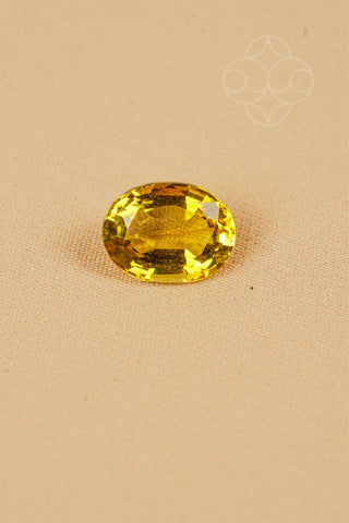 Light-Coded Citrine- 6.19 Ct