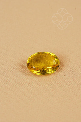 Light-Coded Citrine- 6.07 Ct