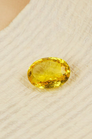 Light-Coded Citrine- 6.07 Ct