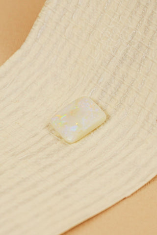 Light-Coded Australian White Opal -  3.38 Ct