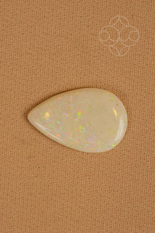 Light-Coded Australian White Opal -  6.27 Ct