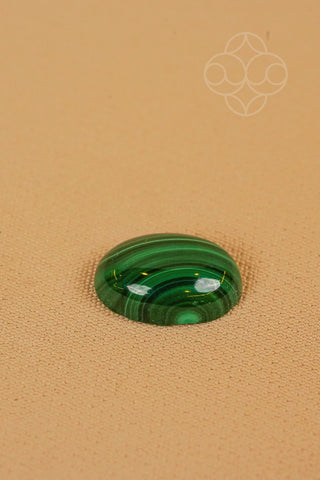 Light-Coded Malachite - 7.67 Ct