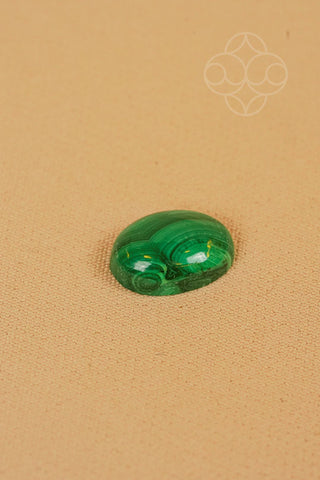 Light-Coded Malachite - 7.42 Ct