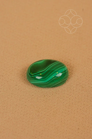 Light-Coded Malachite - 8.23 Ct