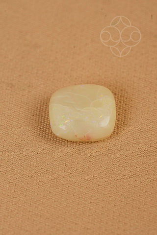 Light-Coded Australian White Opal -  3.93 Ct