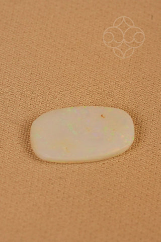 Light-Coded Australian White Opal -  4.18 Ct