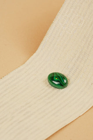 Light-Coded Malachite - 8.98 Ct