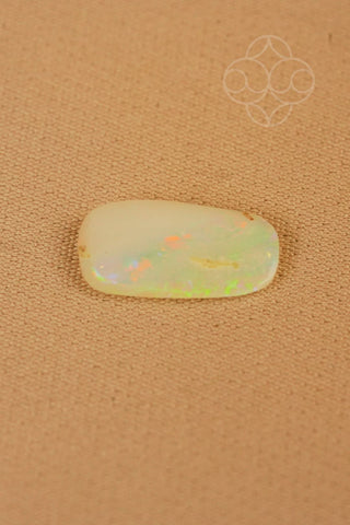 Light-Coded Australian White Opal -  2.56 Ct