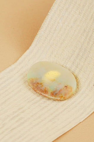 Light-Coded Australian White Opal -  23.22 Ct