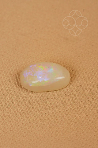 Light-Coded Australian White Opal -  3.80 Ct