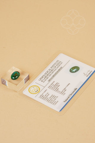 Light-Coded Chrysocolla - 6.19 Ct