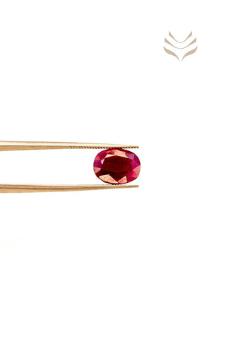 Light-Coded African Ruby -  5.99 Ct