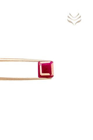 Light-Coded African Ruby -  6.61 Ct