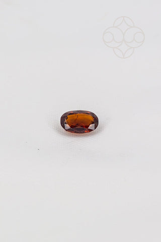 Light-Coded Hessonite (Gomed) - 7.58 Ct