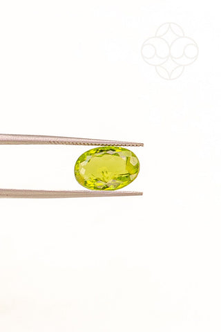 Light-Coded Peridot - 4.07 Ct