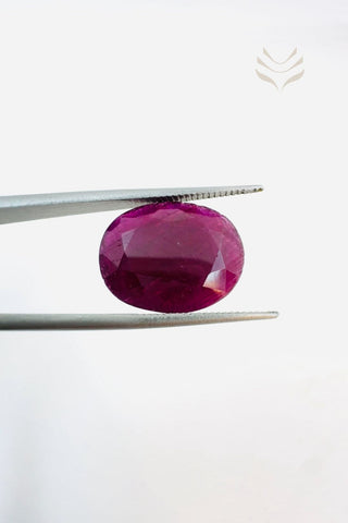 Light-Coded Mozambique Ruby -  10.36 Ct