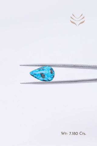 Light-Coded Turquoise - 7.18 Ct