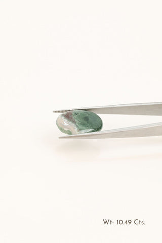 Light-Coded Bloodstone - 10.49 Ct