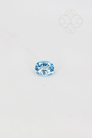 Light-Coded Blue Topaz - 6.34 Ct