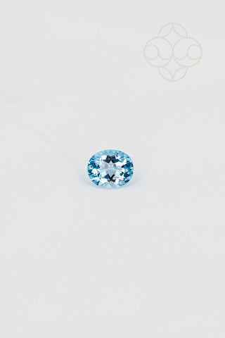 Light-Coded Blue Topaz - 6.44 Ct