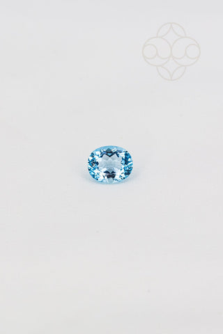 Light-Coded Blue Topaz - 6.43 Ct