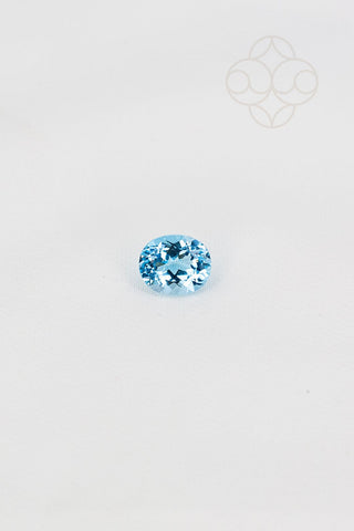 Light-Coded Blue Topaz - 6.89 Ct