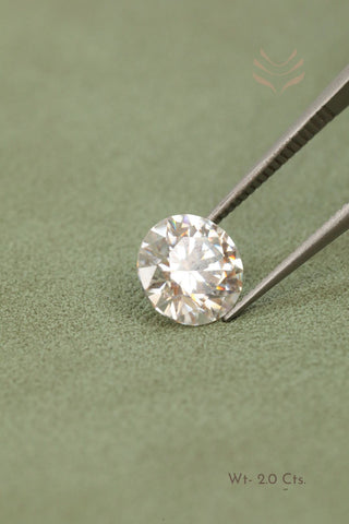 Light-Coded Moissanite - 2.0 Ct