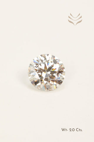 Light-Coded Moissanite - 2.0 Ct