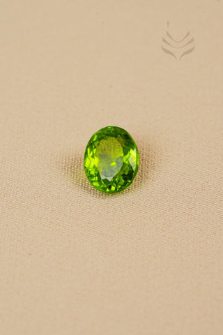 Light-Coded Peridot - 4.64 Ct