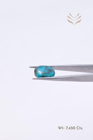 Light-Coded Turquoise - 7.43 Ct