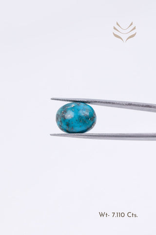 Light-Coded Turquoise - 7.11 Ct