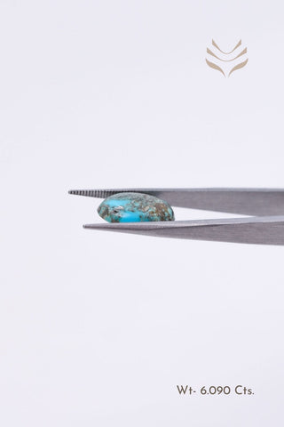 Light-Coded Turquoise - 6.09 Ct